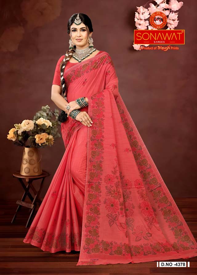 Organza saree catalog