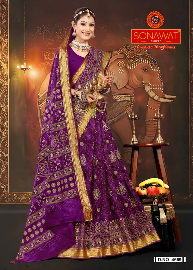 Embroidery saree catalog